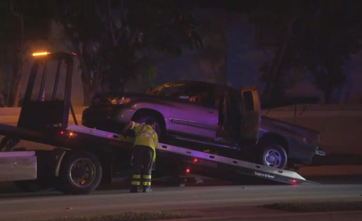 Man working on disabled car struck by another vehicle in southwest Miami-Dade
