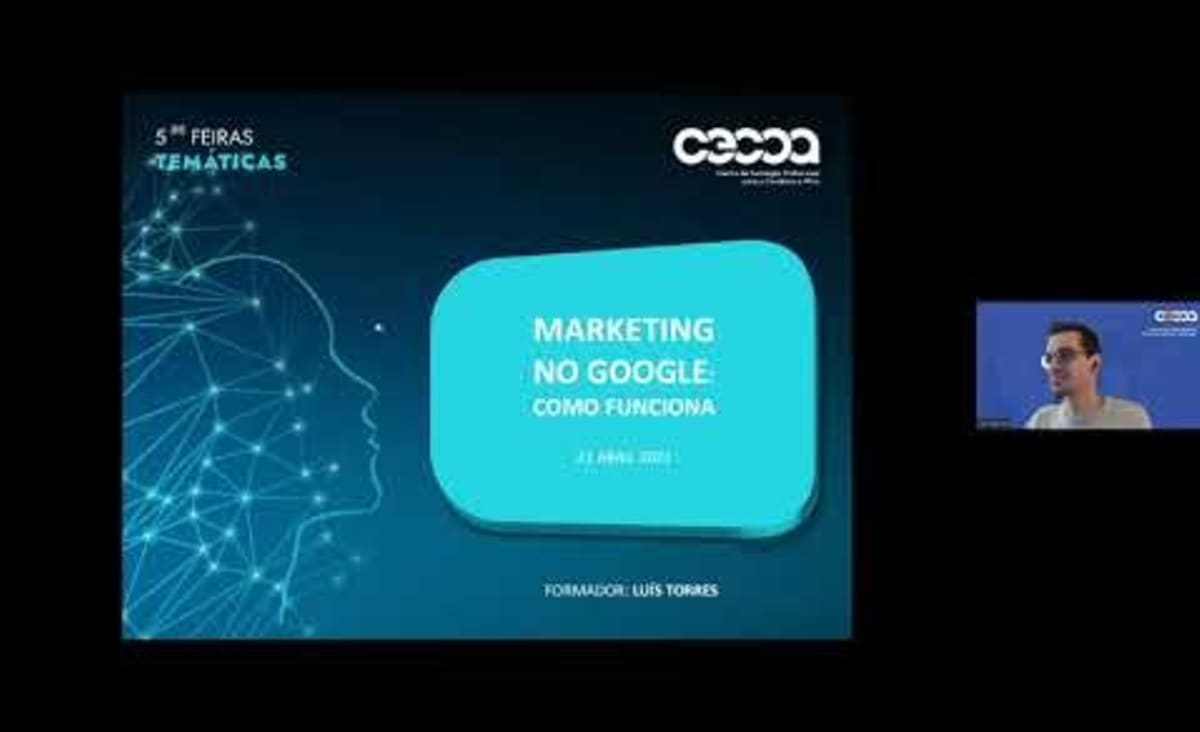 Palestrante Luís Torres: Marketing no Google - como funciona