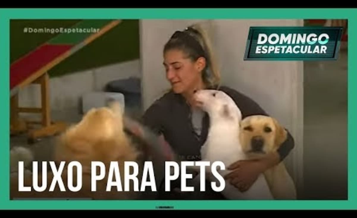 Mari Weickert conhece hotel de luxo para pets em Portugal