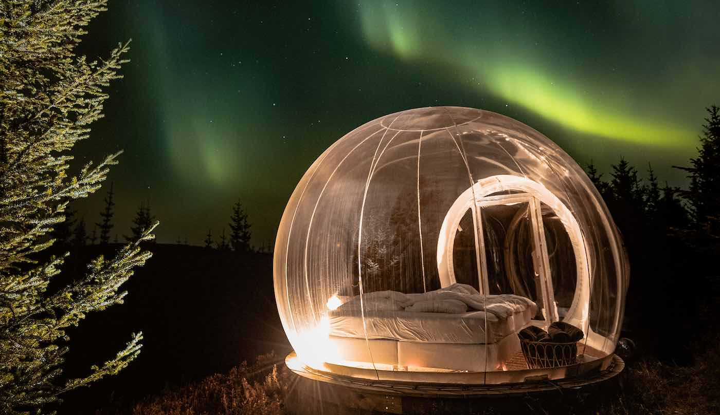Stunning ‘Bubble Hotel’ Under the Icelandic Stars is Truly the Perfect 'Socially Distancing’ Destination