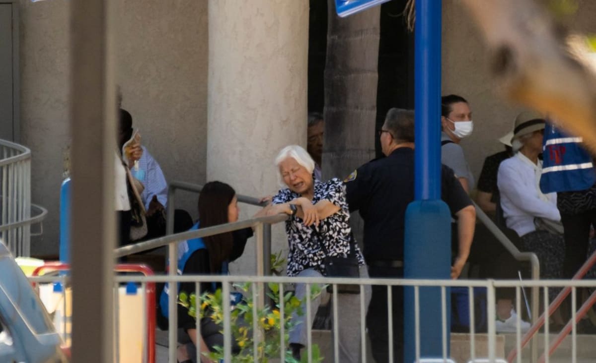 1 dead, 5 wounded by gunman at Laguna Woods church; alleged shooter is detained, hog-tied by crowd