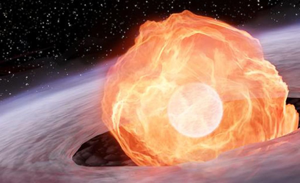 X-Ray Explosion of a White Dwarf Star Captured for the First Time