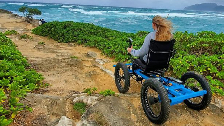 Inventor Who Built 'Wheelchair' Out of Electric Bikes for Girlfriend Starts Mass-Production