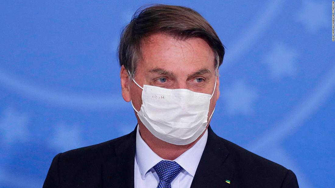 Brazilian President Jair Bolsonaro tests positive for coronavirus
