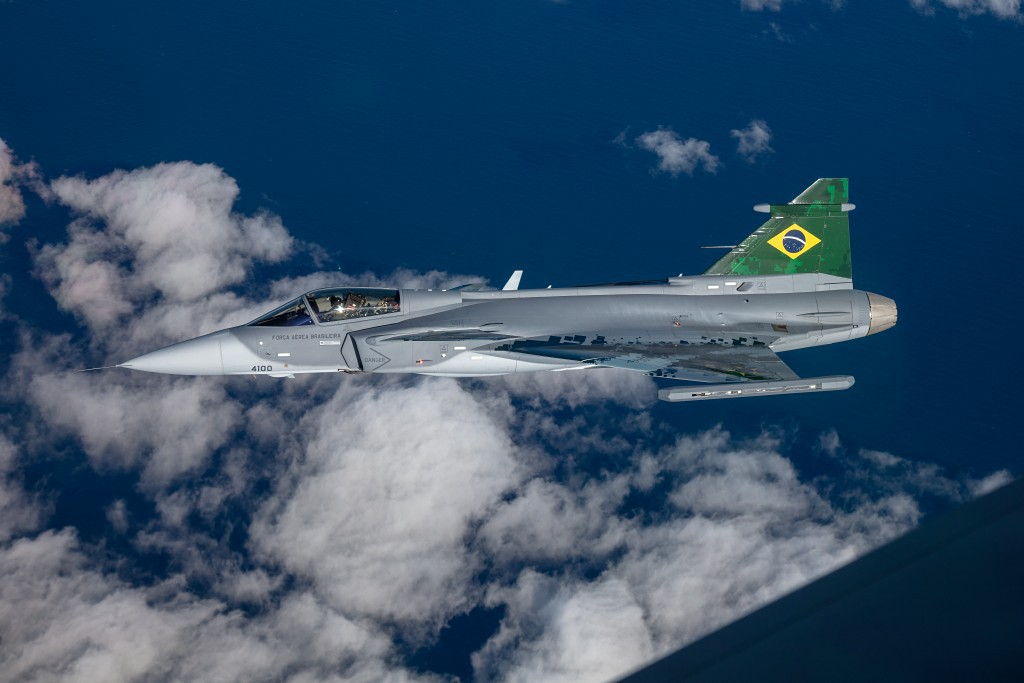 Saab inicia a produção do Gripen no Brasil