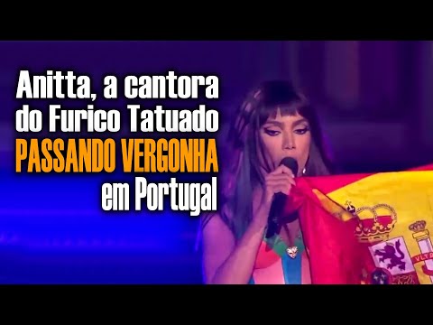 Anitta passando VERGONHA em Portugal ????