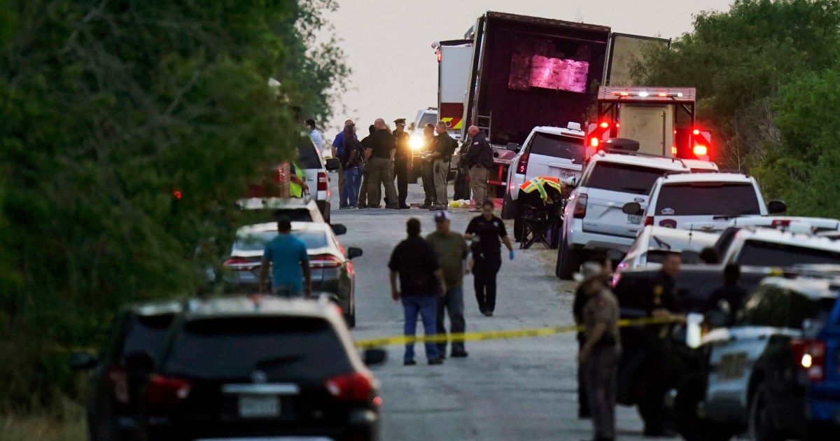 At least 46 migrants found dead inside a truck in San Antonio