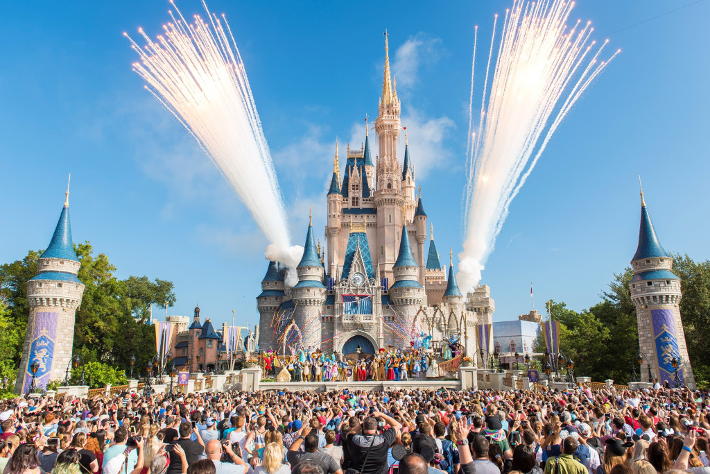 Why are some of the Disney theme parks opening while others remain closed?