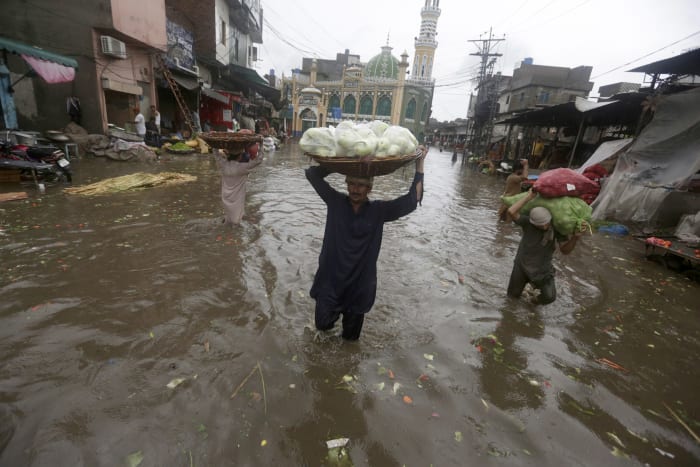 Death toll from weekslong rains in Pakistan rises to 282