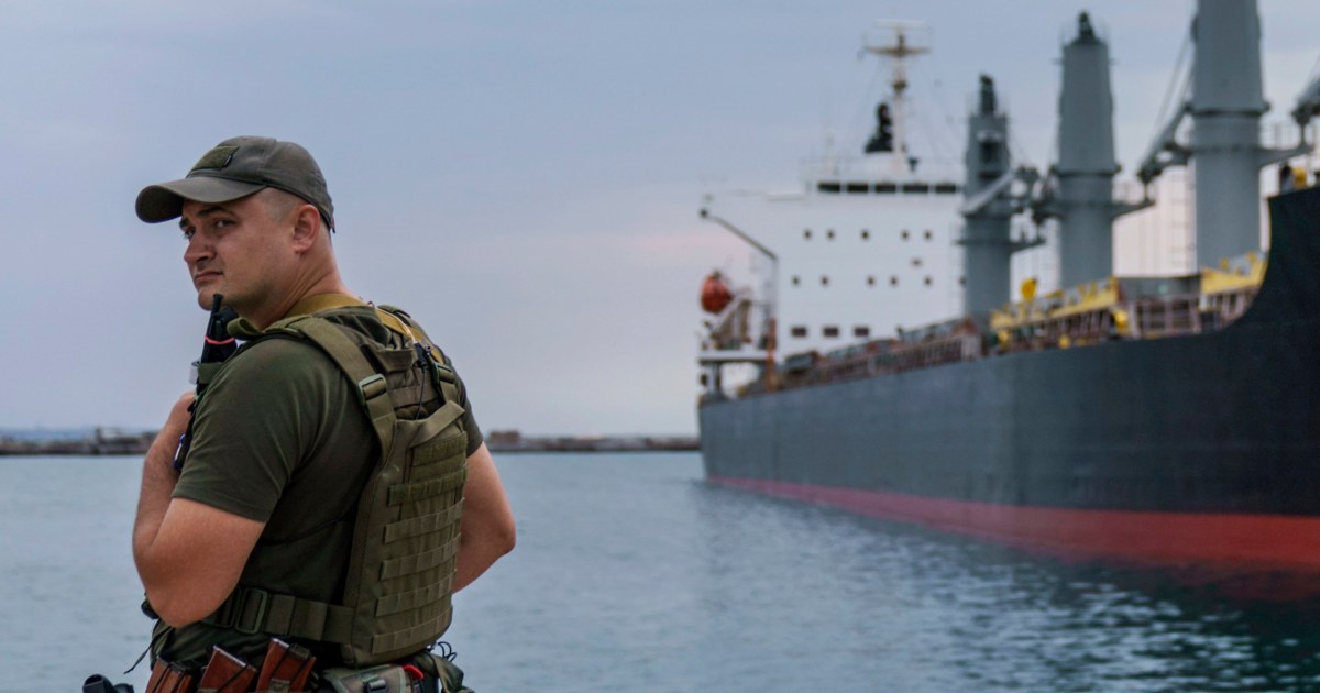 1st grain ship leaves Ukraine after months of Russian blockade