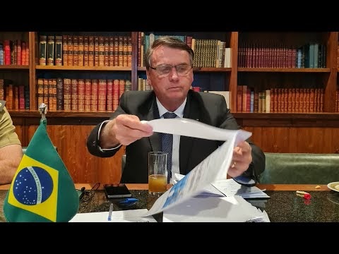 LIVE com o presidente Bolsonaro, 4 de agosto