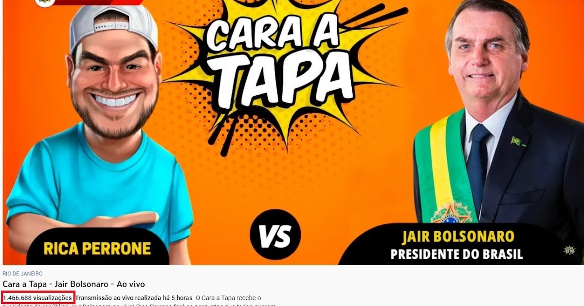 Rica Perrone vs Jair Bolsonaro, 13 de agosto de 2022