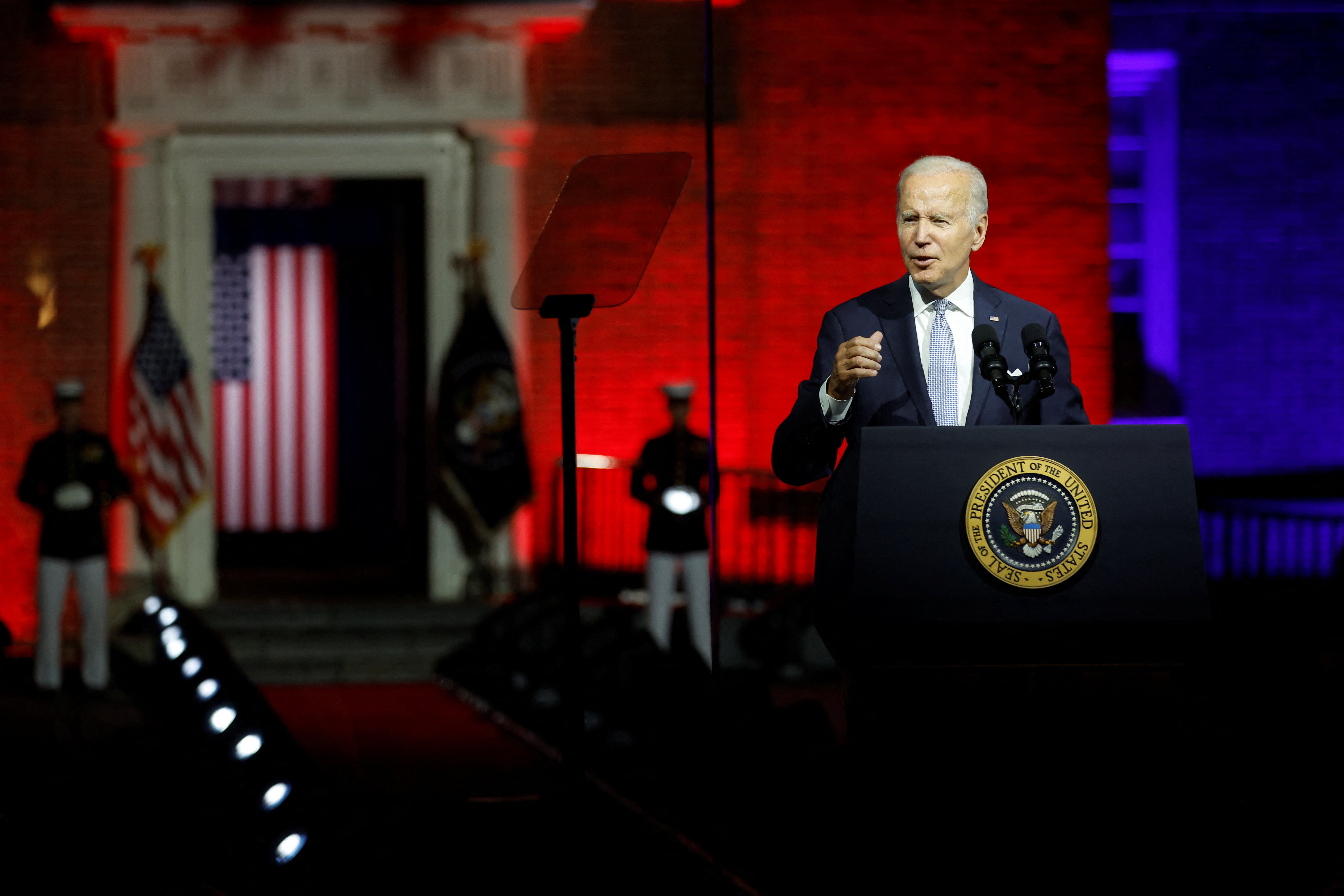 Biden says 'MAGA Republicans' threaten democracy as he and Dems crank up anti-Trump rhetoric ahead of midterms