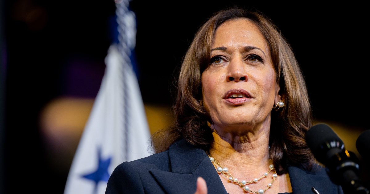 Kamala Harris warns domestic threats to democracy are harming America at home and abroad