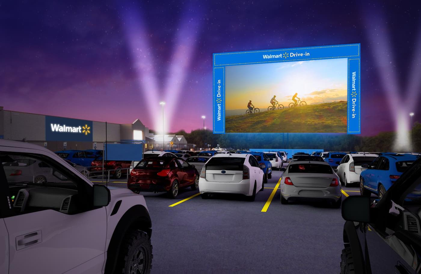 Drive-in Movies Are Coming to Walmarts Across America – And Every Showing is Free
