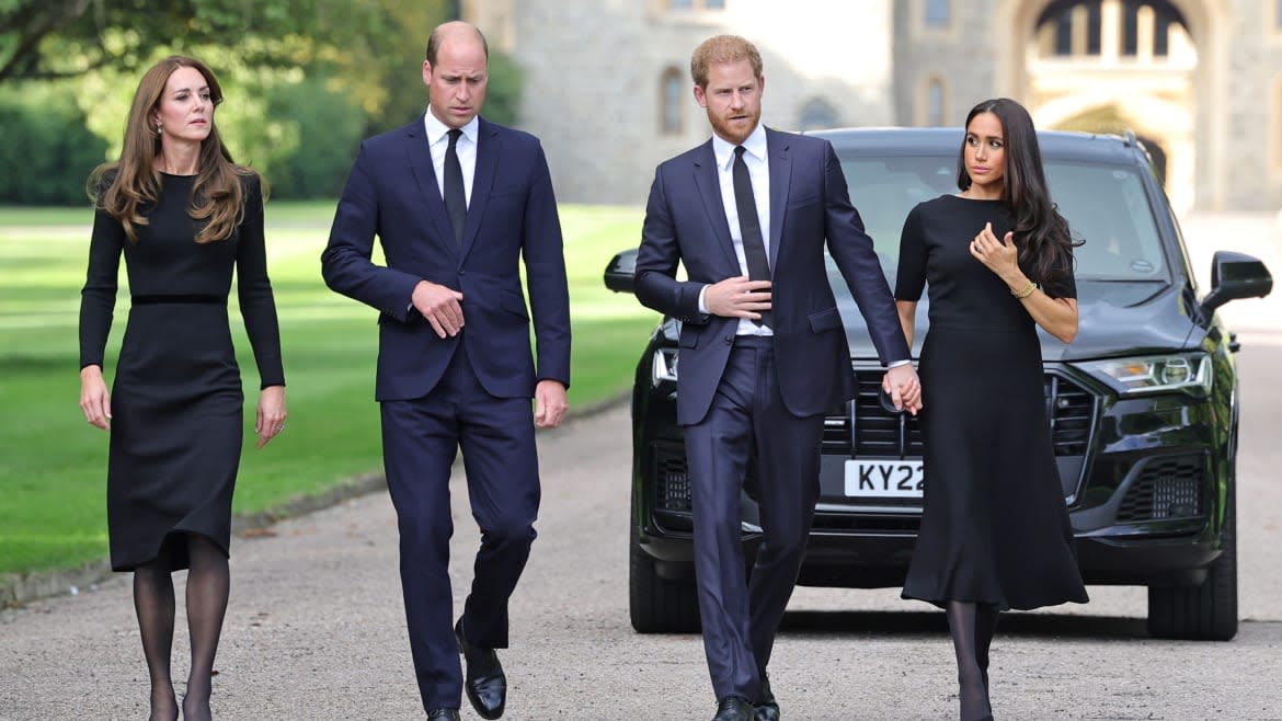 Harry and William Ate Apart on Night of Queen’s Death, but Bombshell Text Brought Them Together
