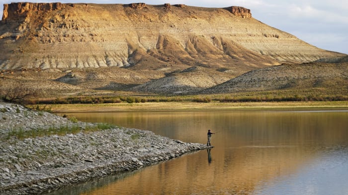 Flaming Gorge falls as drought felt higher up Colorado River