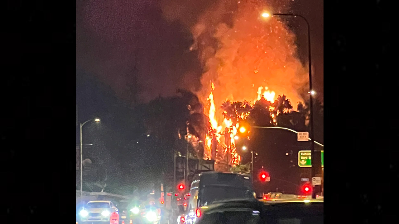 Large fire breaks out at Hollywood Bowl following singalong concert