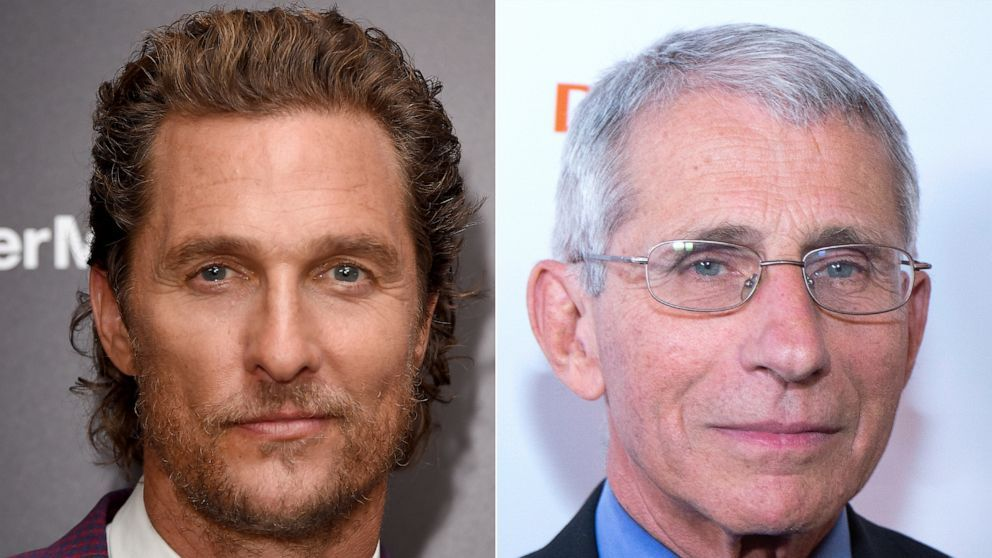 Matthew McConaughey grills Dr. Anthony Fauci in Instagram interview on COVID-19