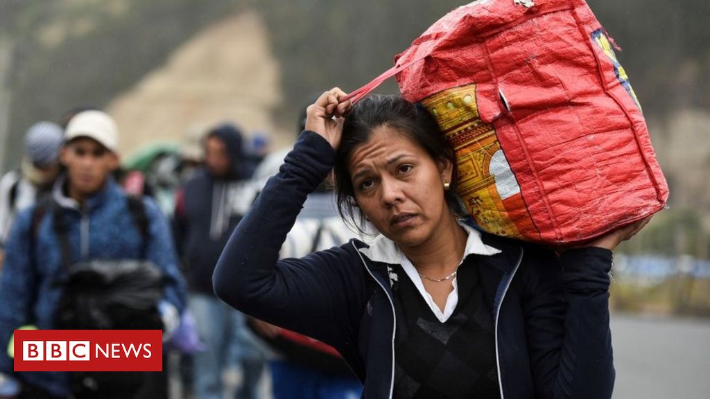 Por que venezuelanos estão migrando em massa para os EUA através do México - BBC News Brasil