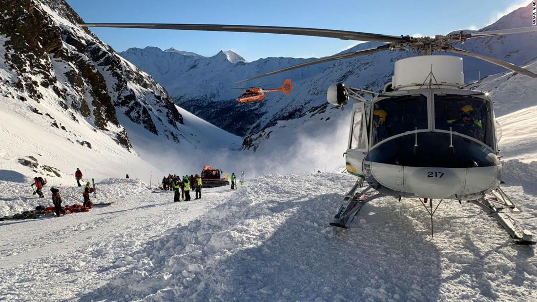 Two avalanches have hit the Italian Alps in 24 hours, leaving four dead 