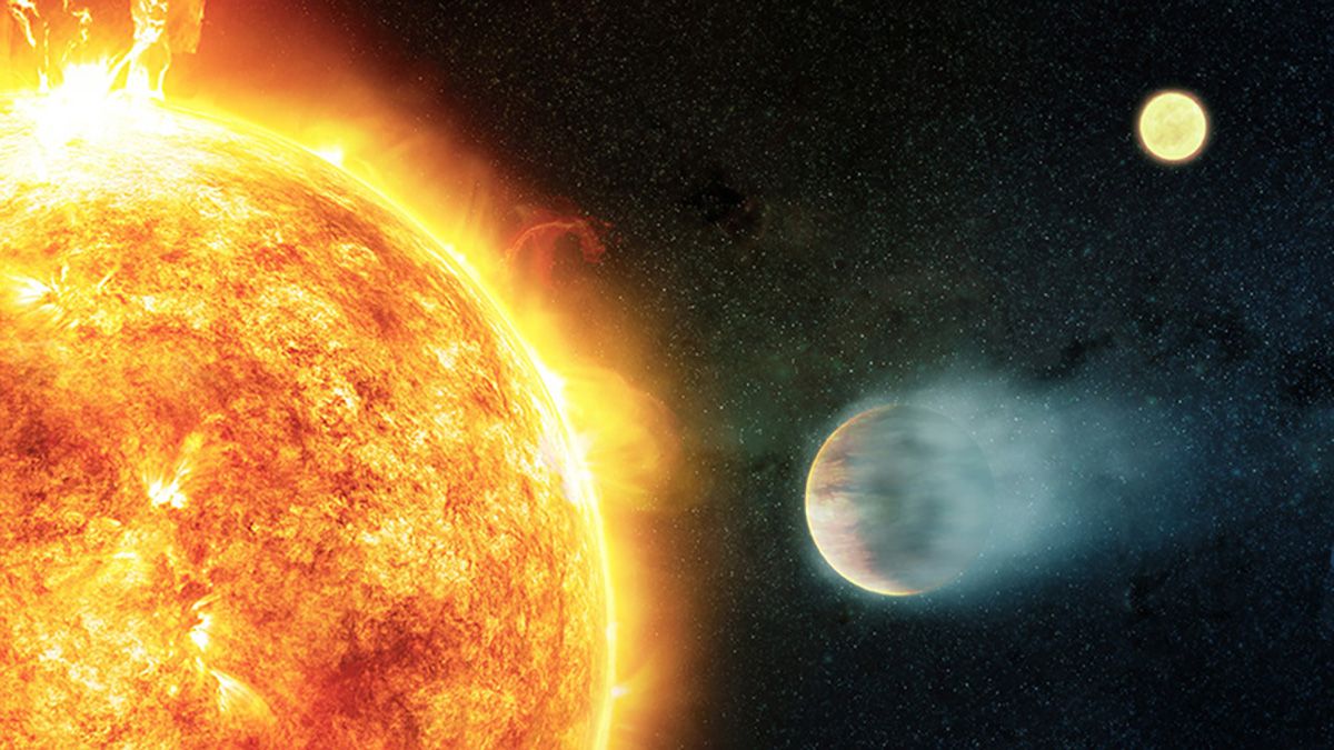 Alien planets keep their parent stars young by forcing them to 'exercise'