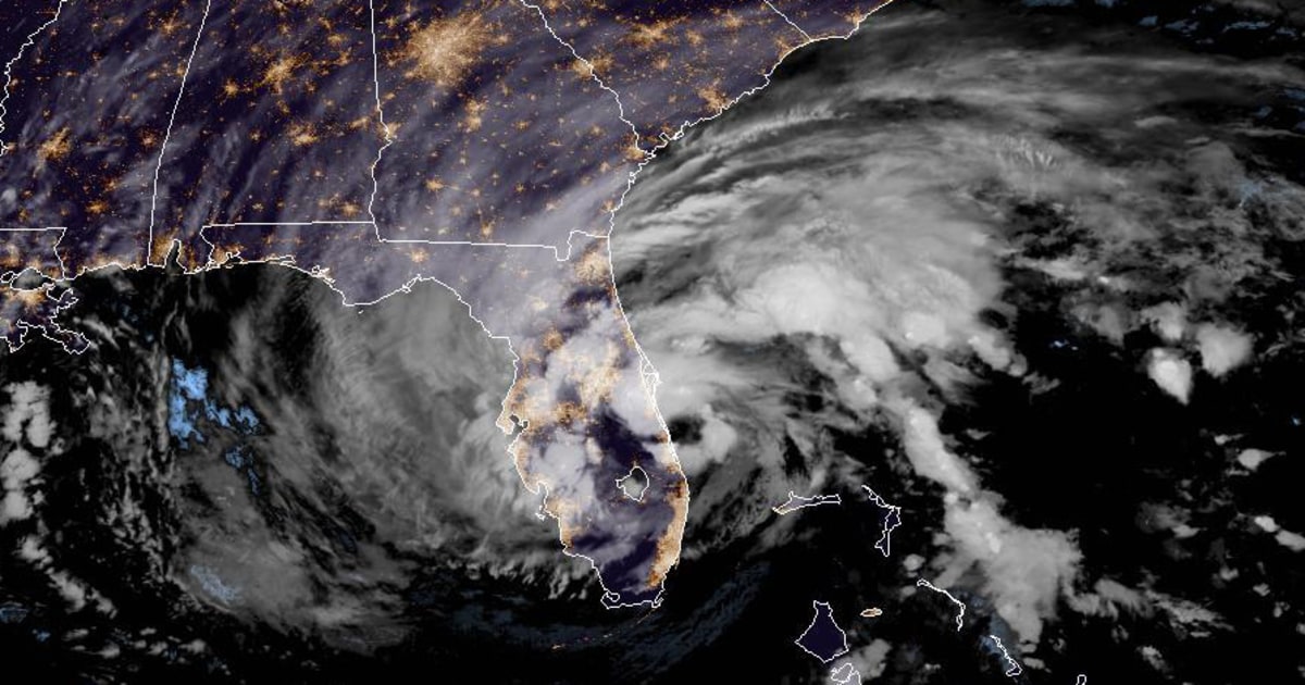 Hurricane Nicole weakens to tropical storm after making landfall in Florida 