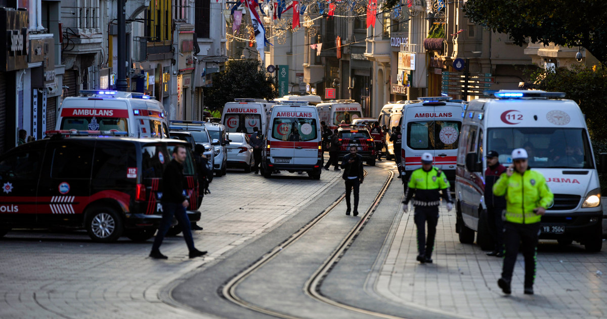 Casualties confirmed after explosion on popular Istanbul shopping street