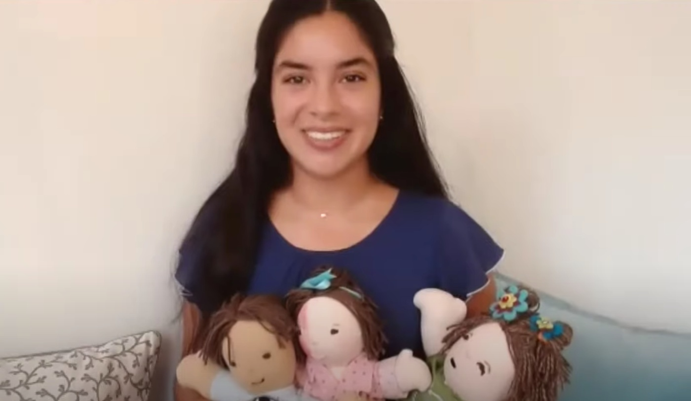 Kind Teen Makes Dolls For Kids With Unique Physical Characteristics–WATCH