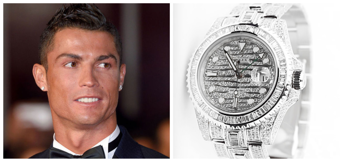 Cristiano Ronaldo Is Wearing The Most Expensive Rolex Ever Made