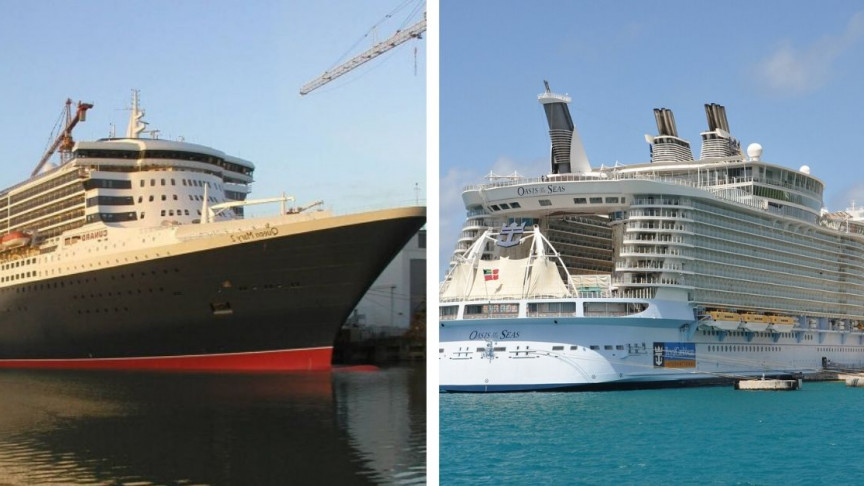 Here Are 9 of the World's Biggest Ships Ever Built