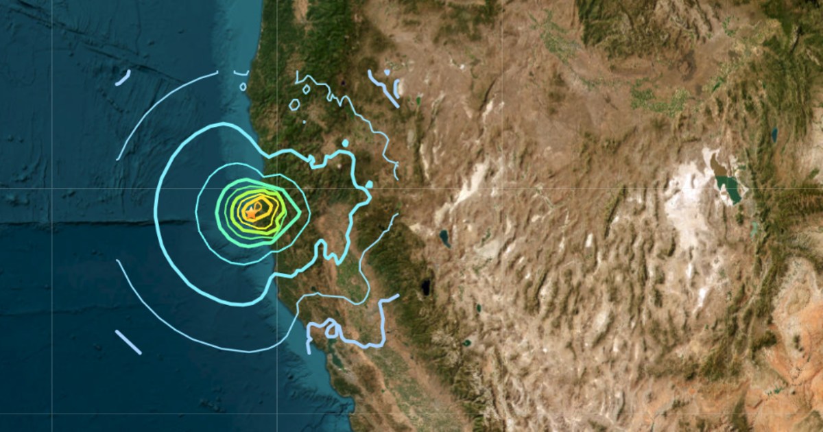 6.4-magnitude earthquake hits northern California 