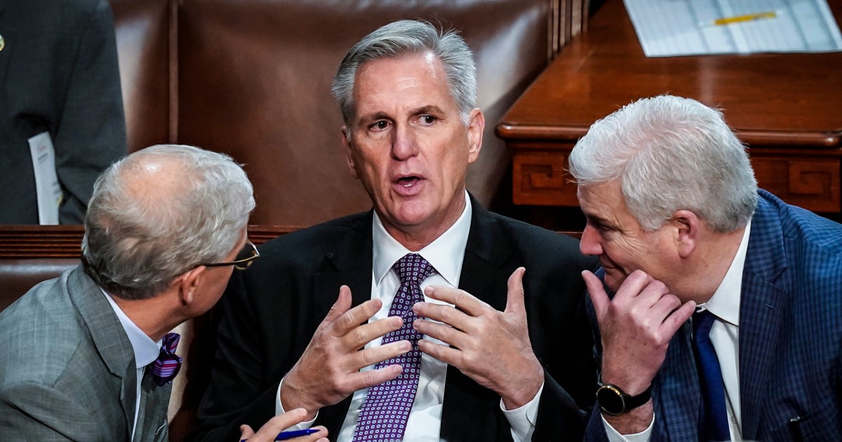 McCarthy vows to 'work through it' after losing sixth House speaker vote