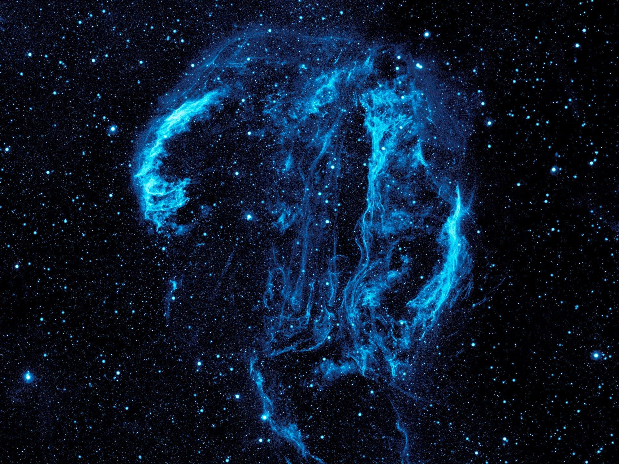 NASA's Hubble space telescope captured the ribbon of a supernova blast that ancient humans saw about 15,000 years ago