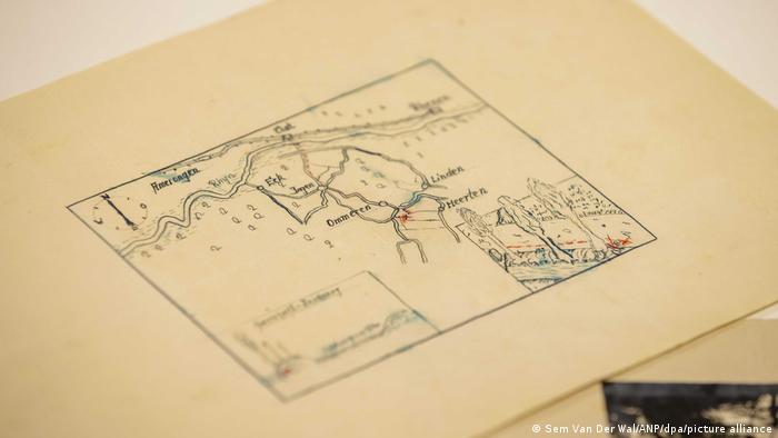 Antigo mapa nazista gera caça ao tesouro na Holanda - ISTOÉ DINHEIRO