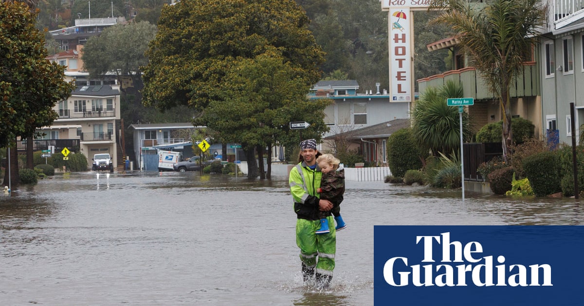 California storms: thousands without power as more wind, rain and snow hit