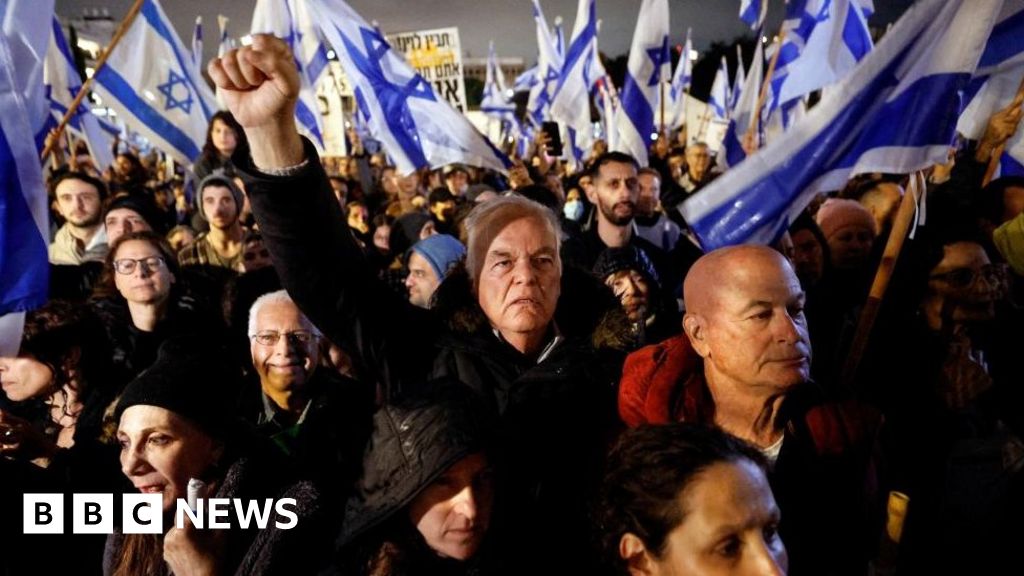 Over 80,000 Israelis protest against Supreme Court reform