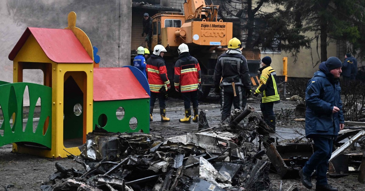 Ukraine’s interior minister among many killed in helicopter crash near Kyiv
