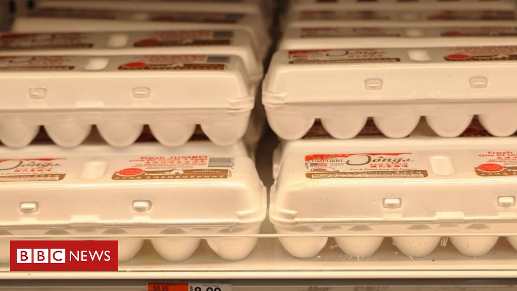 Como ovos mais caros estão provocando aumento de apreensões nas fronteiras dos EUA - BBC News Brasil