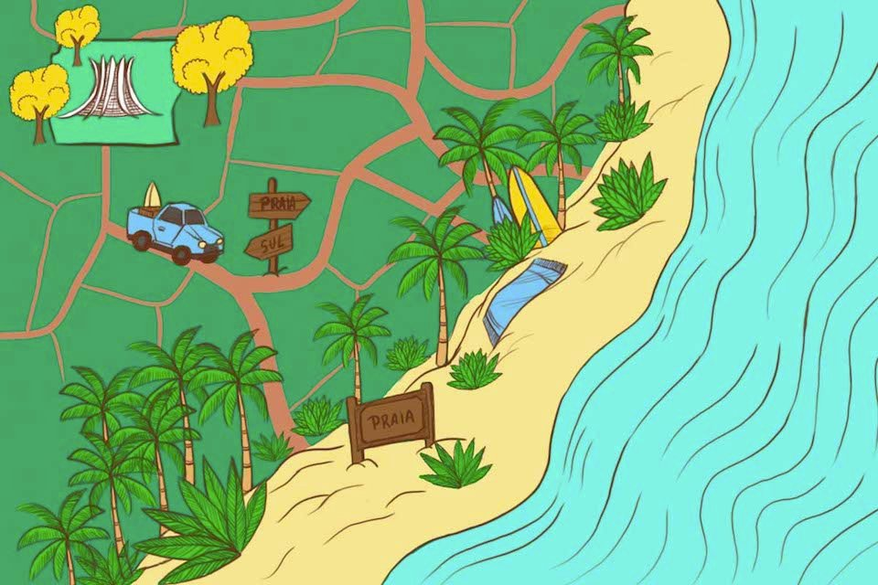 Pé na estrada! As 5 praias mais próximas de Brasília para viajar de carro